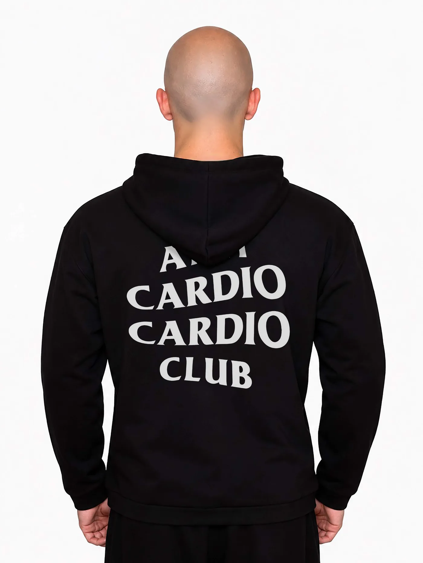 ХУДІ "ANTI CARDIO CLUB" (З ФЛІСОМ)
