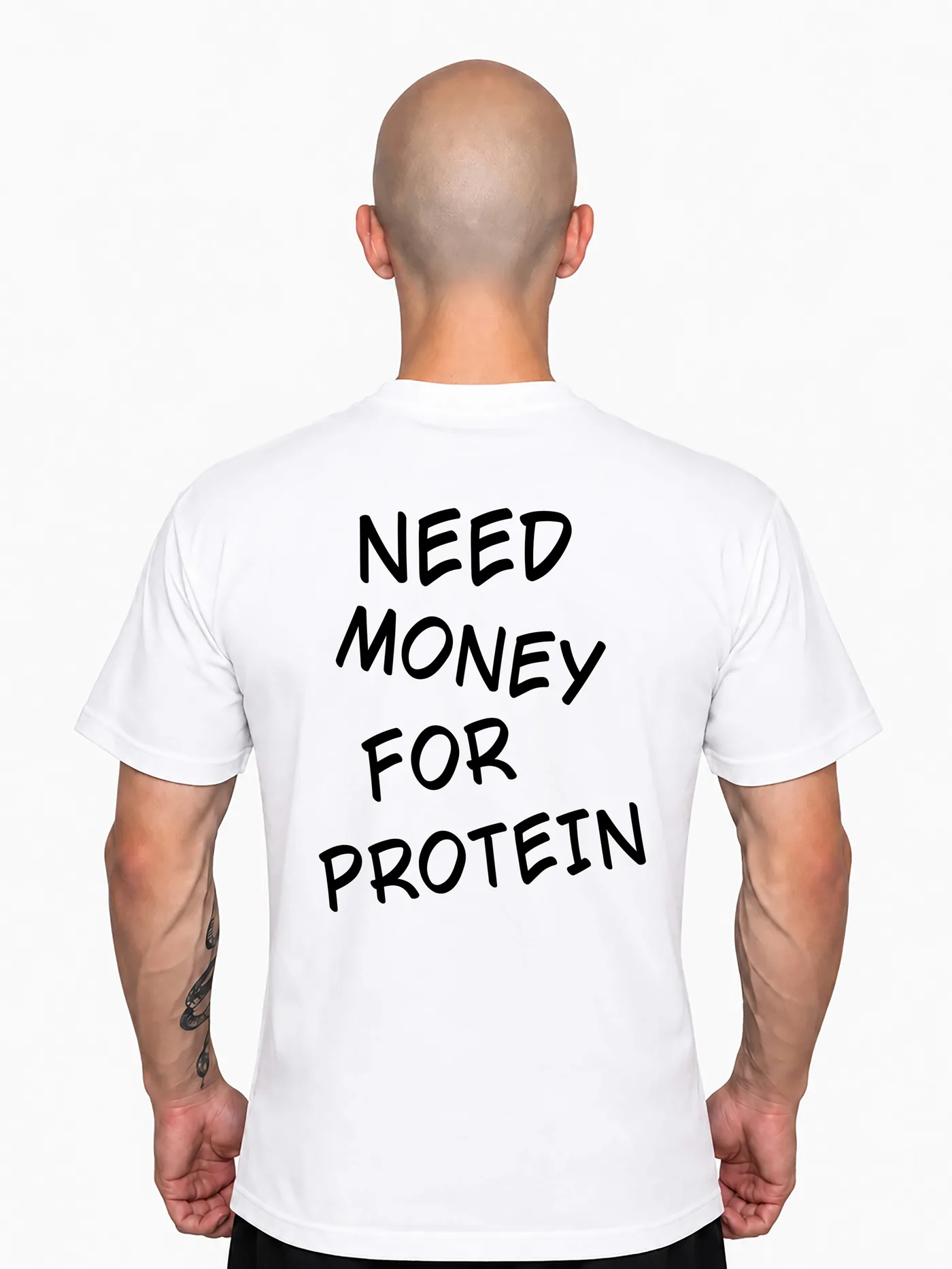 ФУТБОЛКА «NEED MONEY FOR PROTEIN»