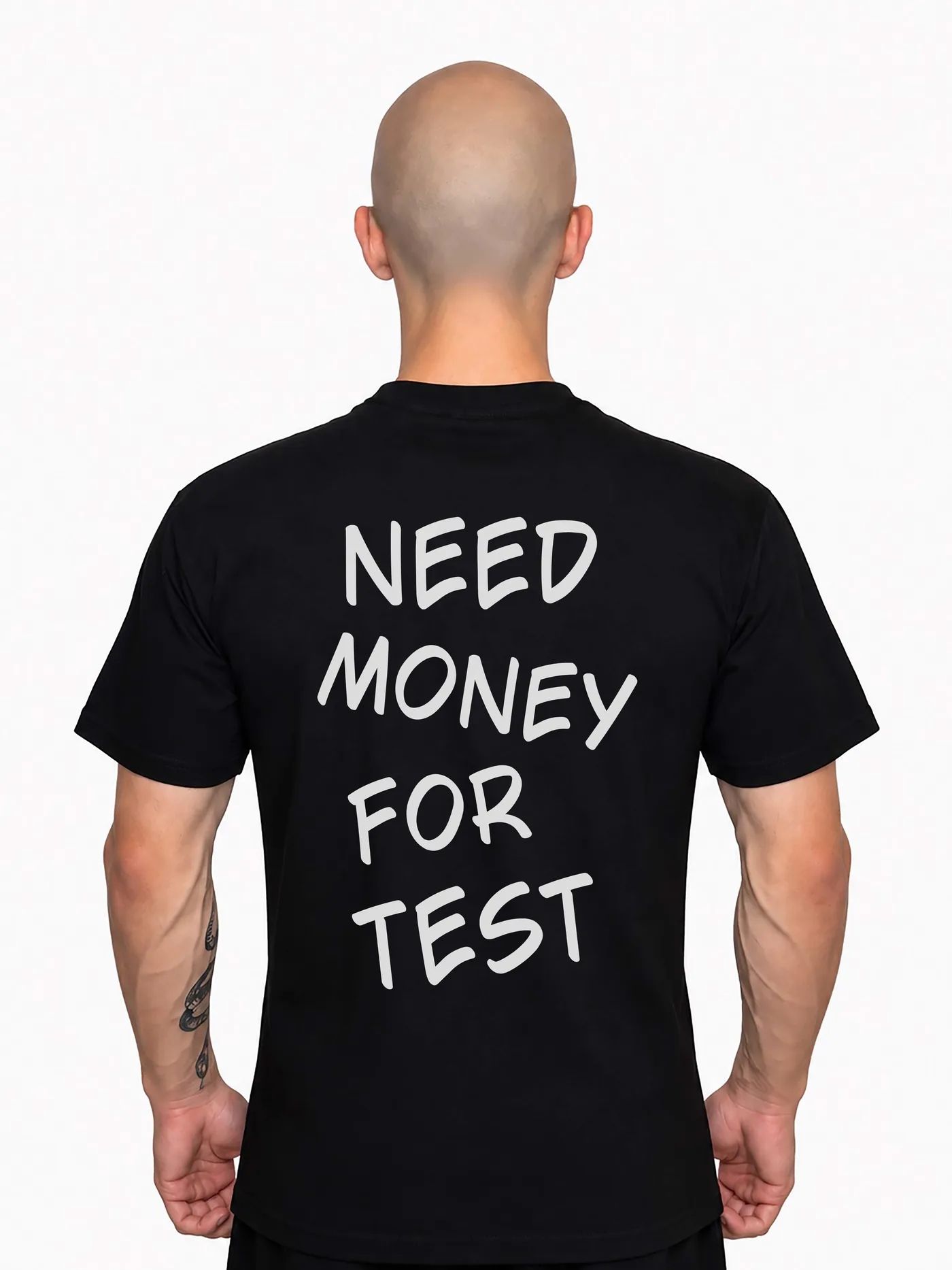 ФУТБОЛКА «NEED MONEY FOR TEST»