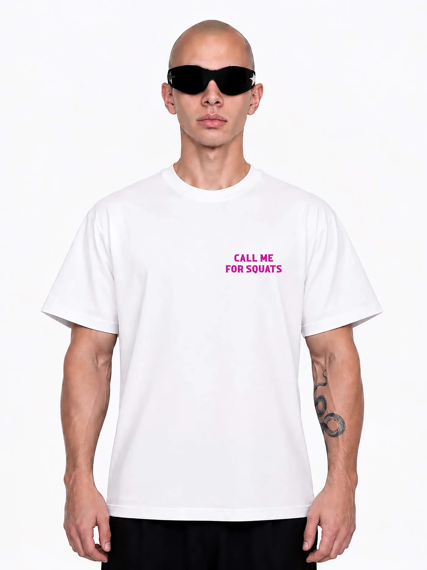 ФУТБОЛКА «CALL ME FOR SQUATS»