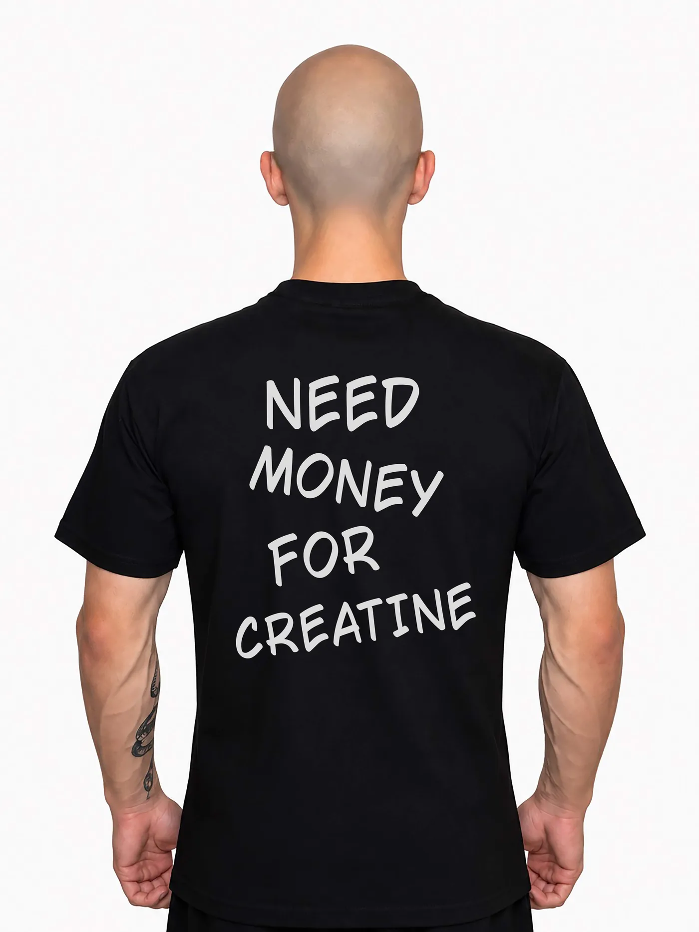 ФУТБОЛКА «NEED MONEY FOR CREATINE»
