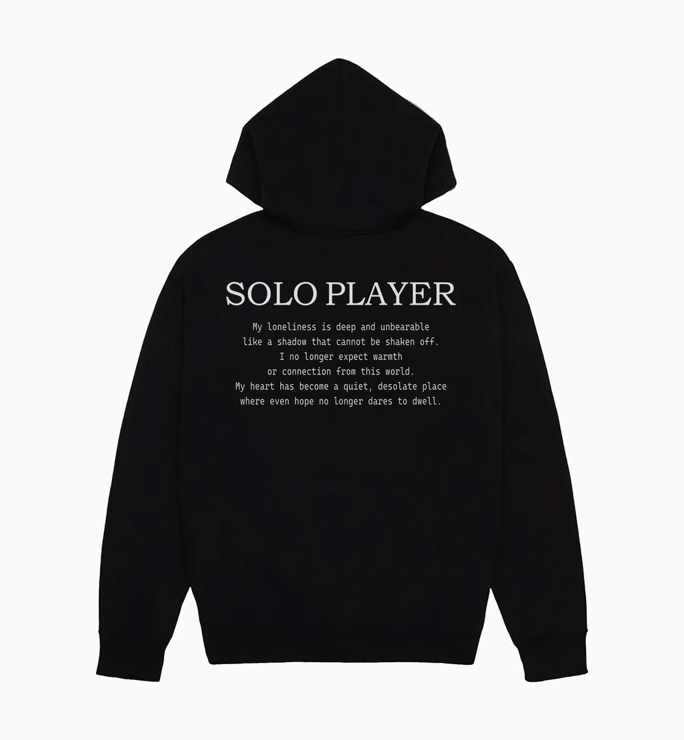 ХУДІ "SOLO PLAYER" (З ФЛІСОМ)