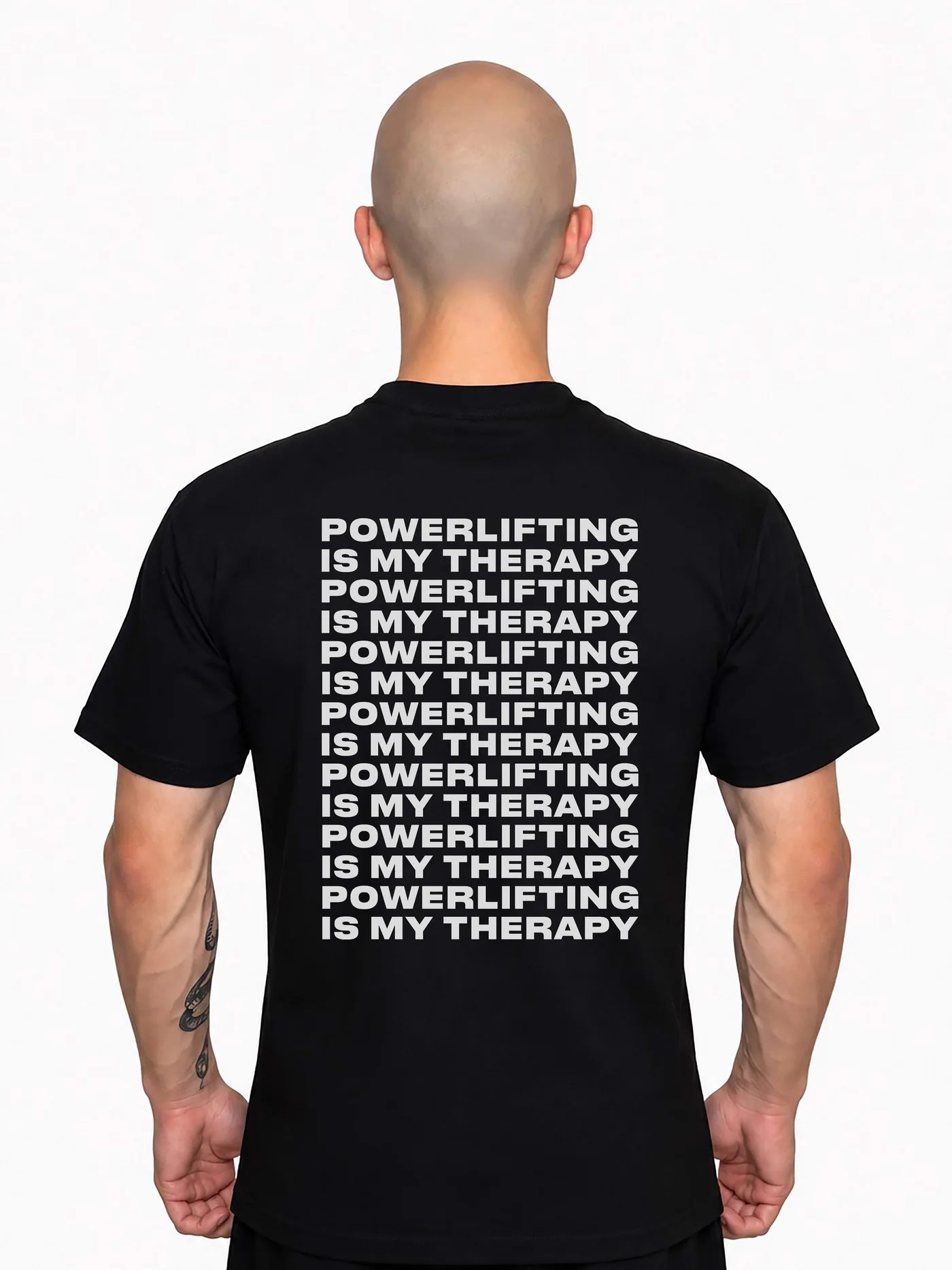 ФУТБОЛКА «POWERLIFTING - THERAPY»