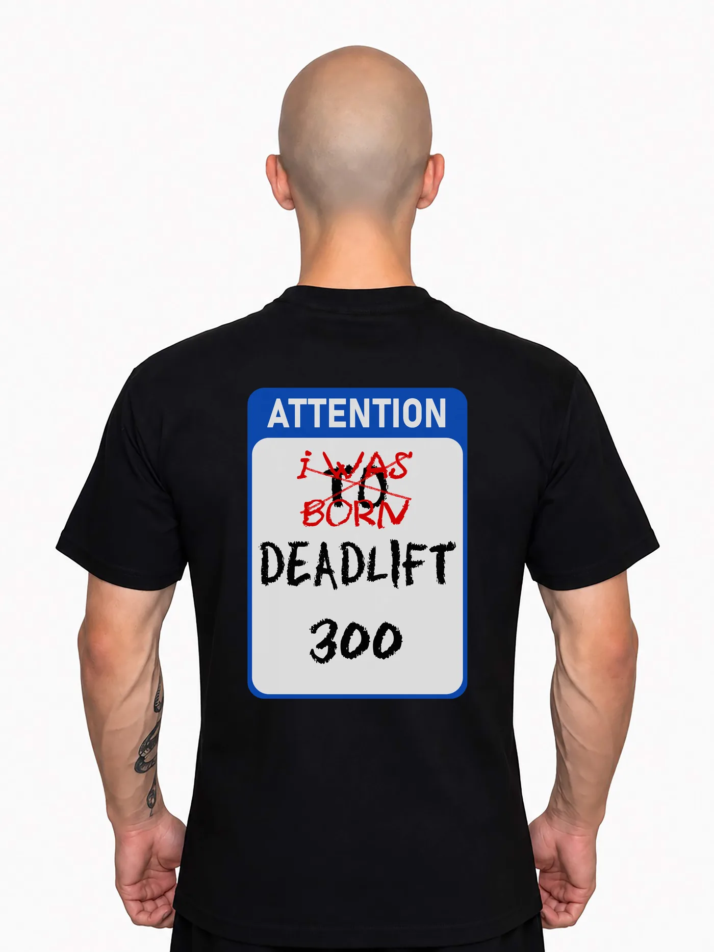ФУТБОЛКА «WAS BORN TO DEADLIFT»